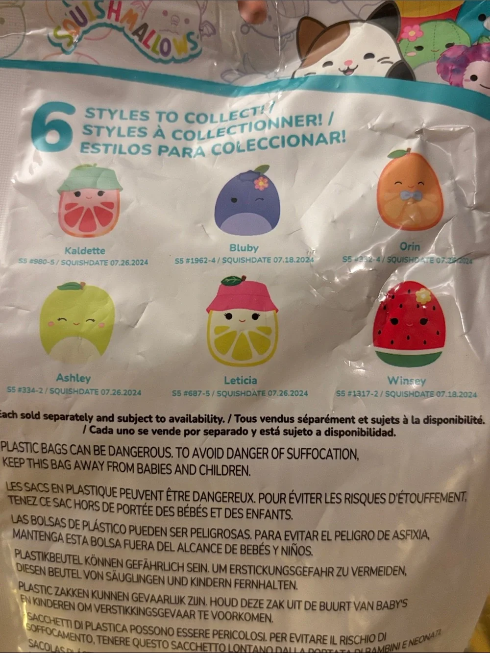 Squishmallows original scented